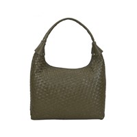 Núnoo Skuldertaske Maxi Dandy Oliven Grøn 13" 1
