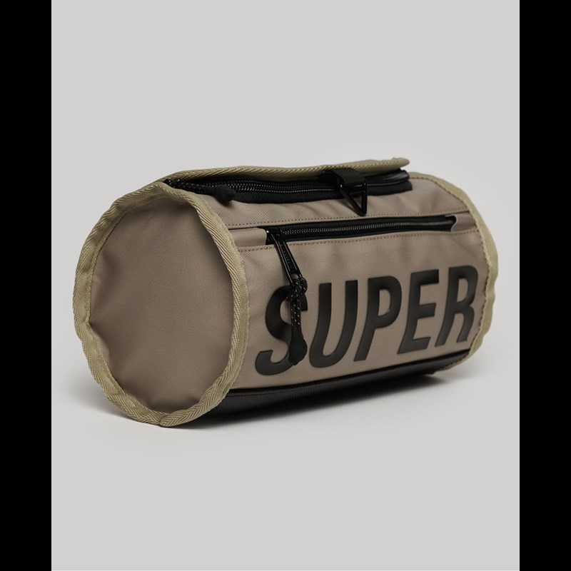 Superdry Toilettaske Tarp Wash Bag Beige 3