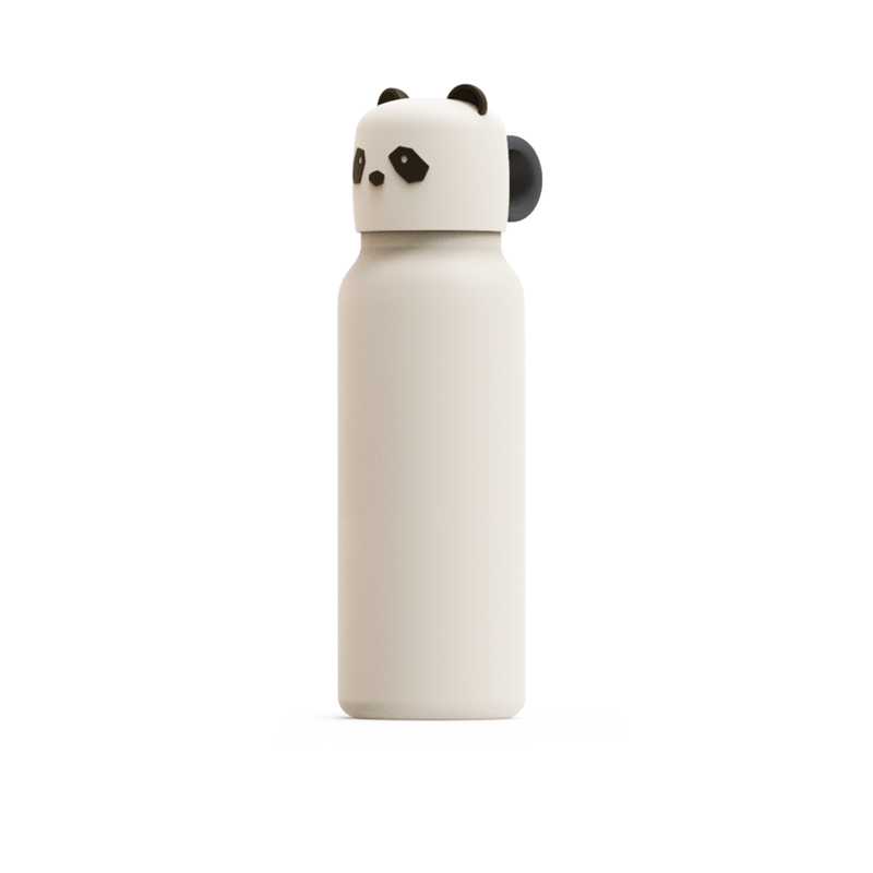LIEWOOD Drikkedunk Falk Panda Creme 1