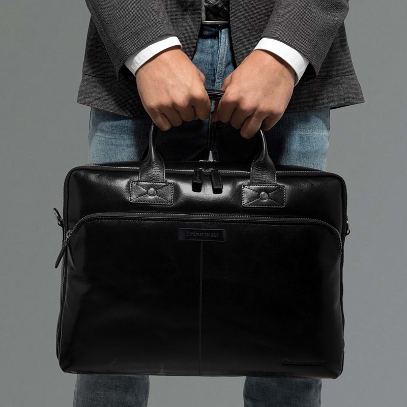 dbramante1928 Computertaske Kronborg Sort 16" 2