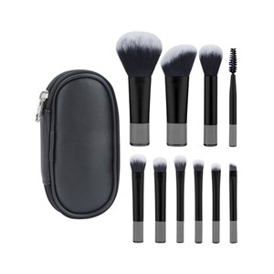 Technique Pro Petite Glow rejse makeupbørste Sort