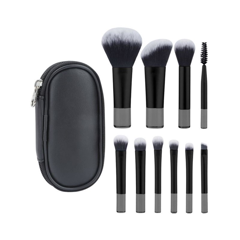 Technique Pro Petite Glow rejse makeupbørste Sort 1