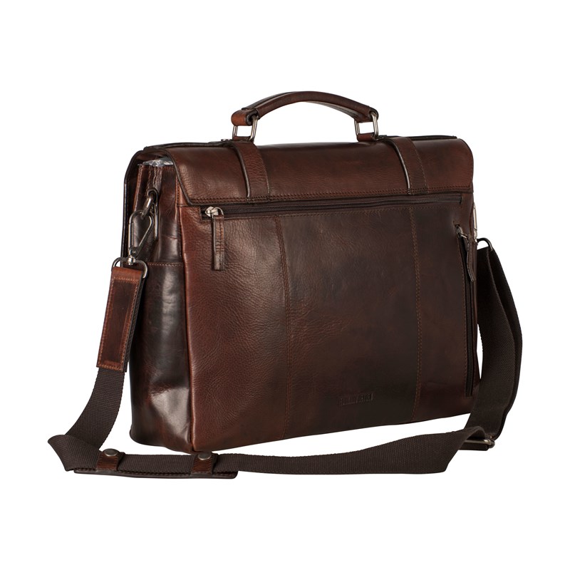 Leonhard Heyden Herremappe Roma Brun 15" 3