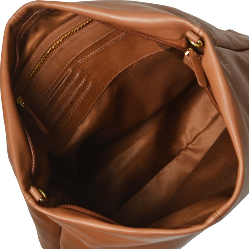 Belsac Skuldertaske Lelou Cognac 3