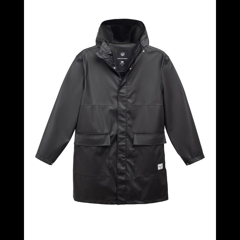 Herschel Regnjacka Long Classic Men's Svart Str S 1