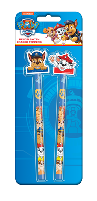 Paw Patrol Blyanter 2-pak Paw Patrol Blå/rød