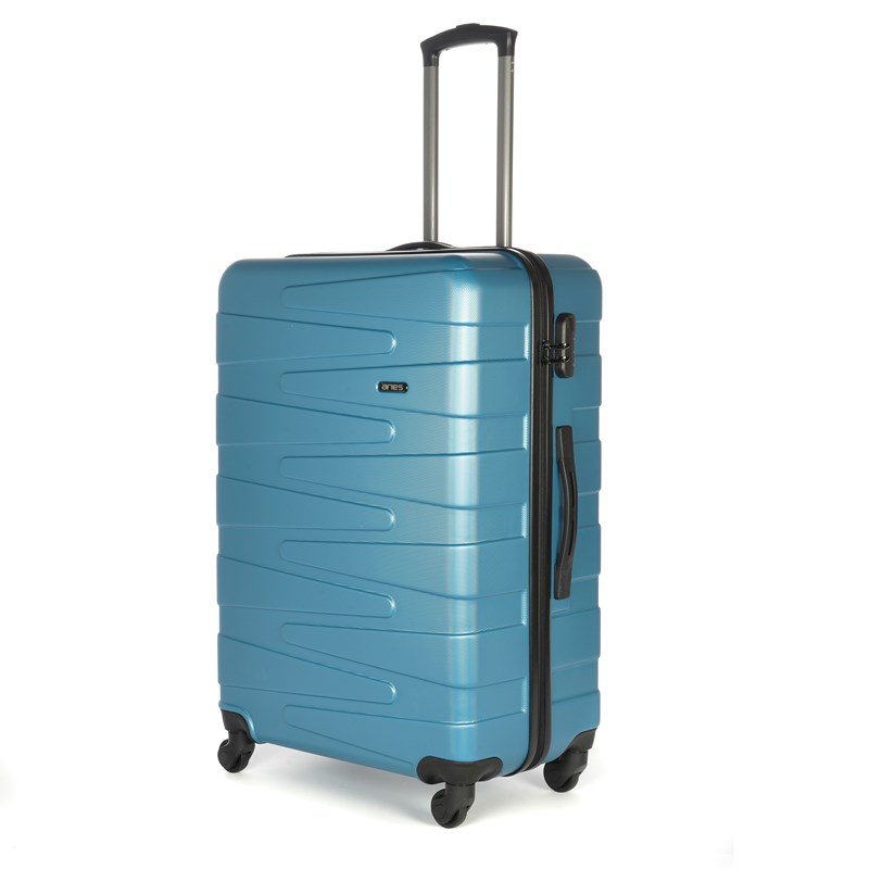 Aries Travel Kuffert Marseille Blå 75 Cm 2