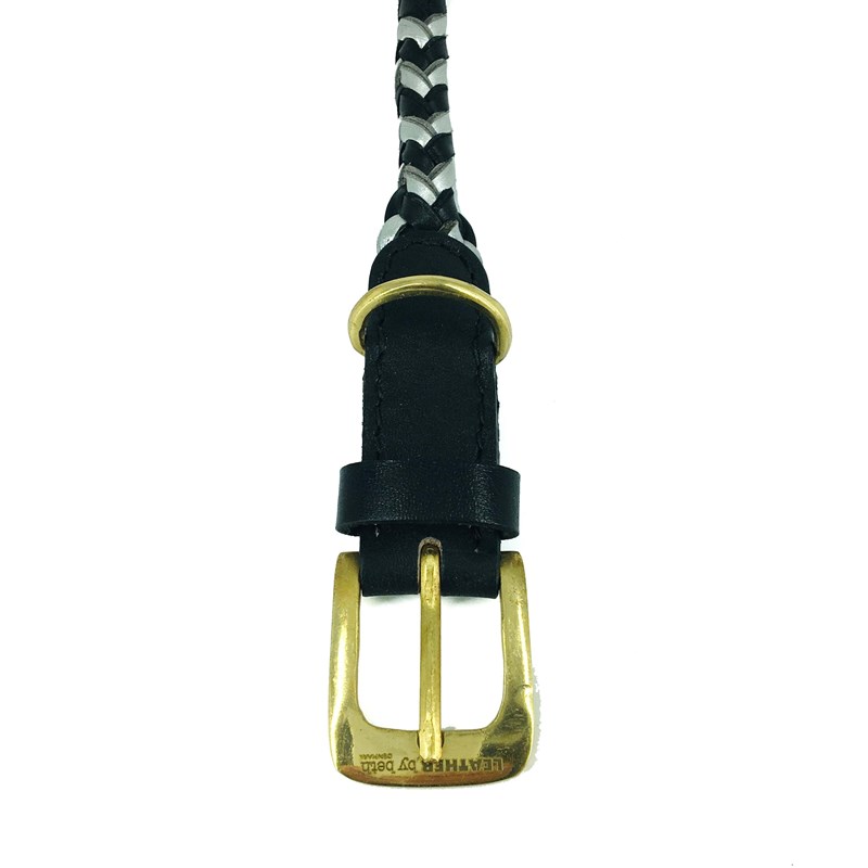 Leather by Beth Hundehalsbånd Maxiflet Sort/sølv Str M 4