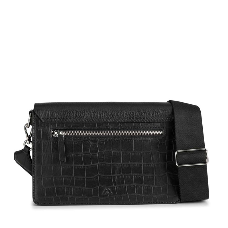 MARKBERG Crossbody Arabella Crocmix Sort 4