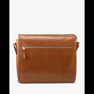 Jost Axelväska Skagen L Konjak