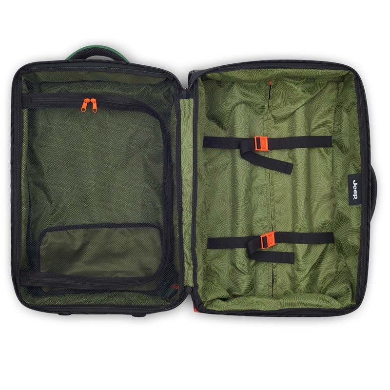 Jeep Reseväska JS005 Grön 55 Cm 3