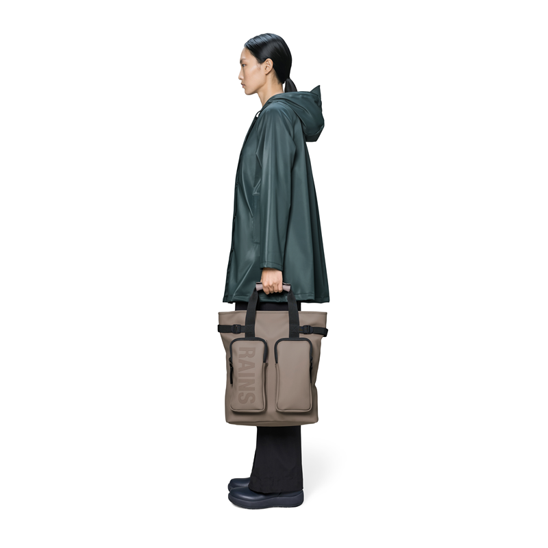 RAINS Ryggsäck Texel Tote Backpack Nougat 5