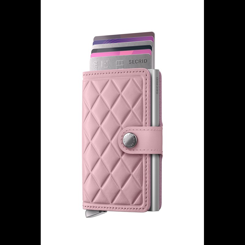 Secrid Korthållare Mini Wallet Emboss Rosa 1