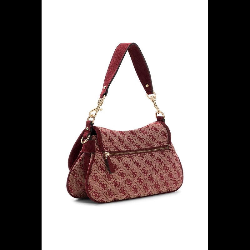 Guess Axelväska Samantha Flap Röd 3