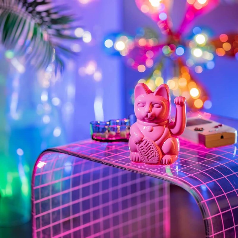 Donkey Vinkekat Maneki Neko Pink 2