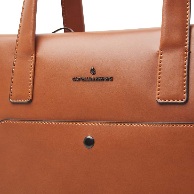 Castelijn & Beerens Arbejdstaske Emma Cognac 13" 4