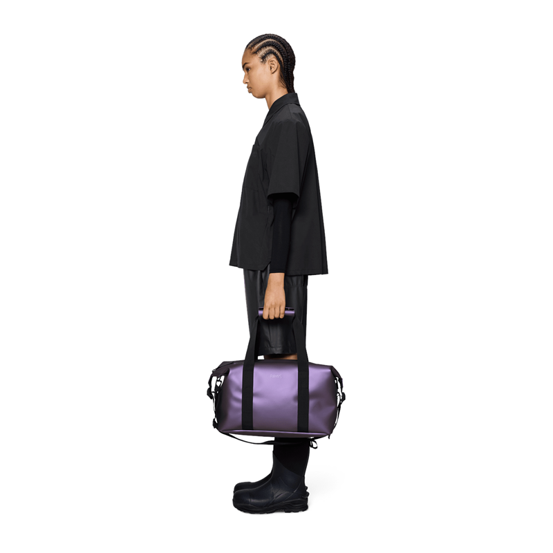 RAINS Rejsetaske Hilo Weekend Bag S Lilla 2