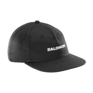 Salomon Keps Logo Flat Str L/XL Svart