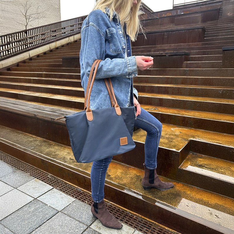 Again Shopper Storm Navy 15" 2