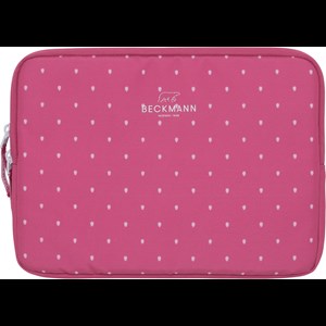 Beckmann Dator Sleeve Strawberry Rosa mönster
