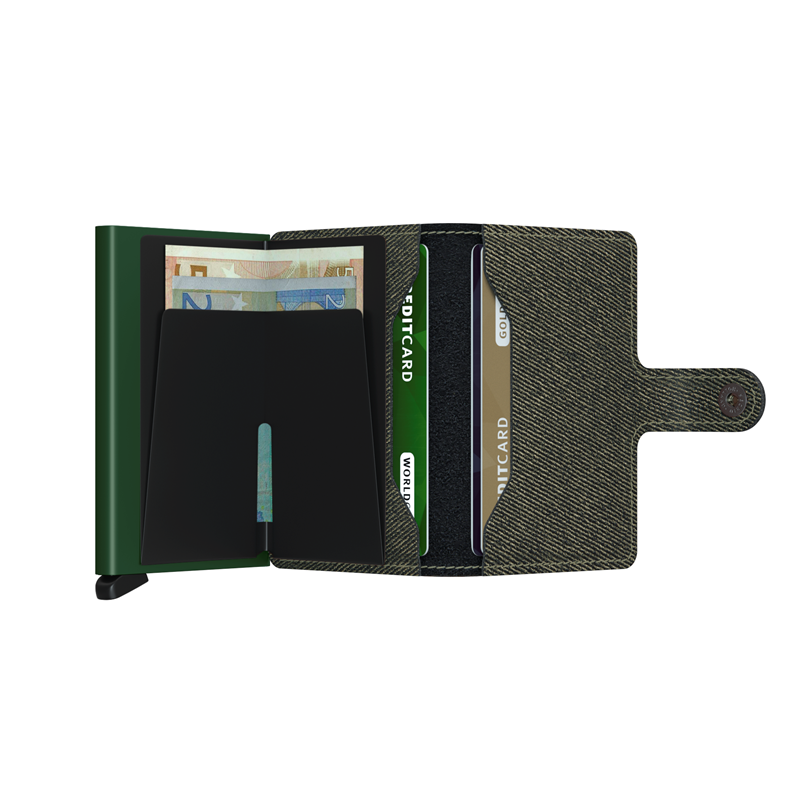 Secrid Kortholder Mini wallet Mørk grøn 3