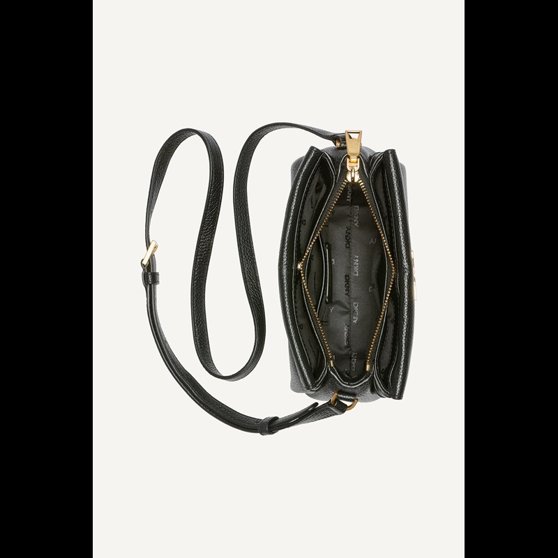 DKNY Crossbody Rosa  Svart/Guld 5