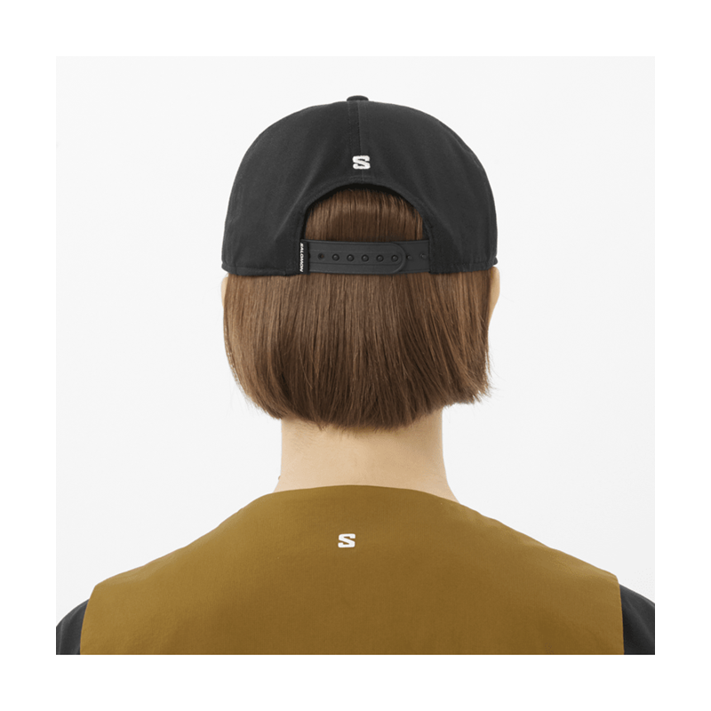 Salomon Kasket Logo Flat Sort Str L/XL 5