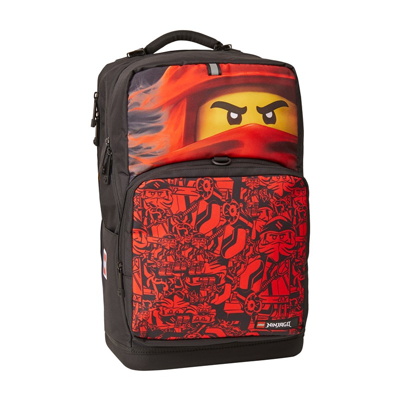 LEGO Bags Skoletaske Maxi+ Ninjago Red Rød 3