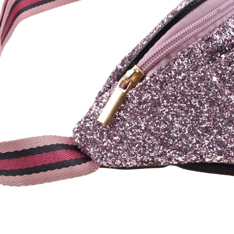 Sofie Schnoor Young Bæltetaske Anna Glitter Rosa 3