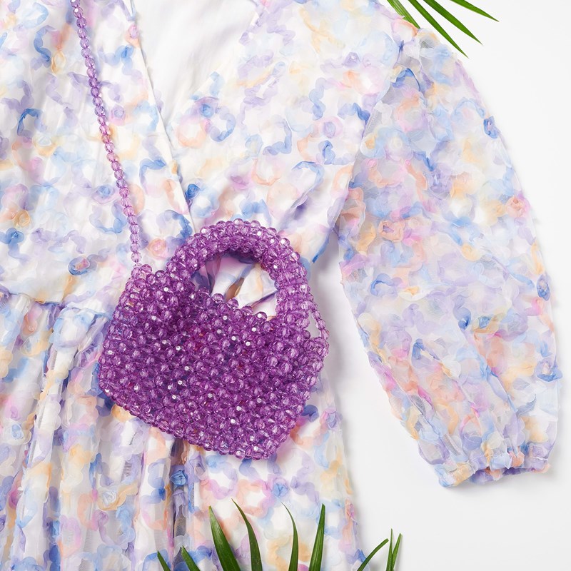 Noella Crossbody Bead Lilla 5