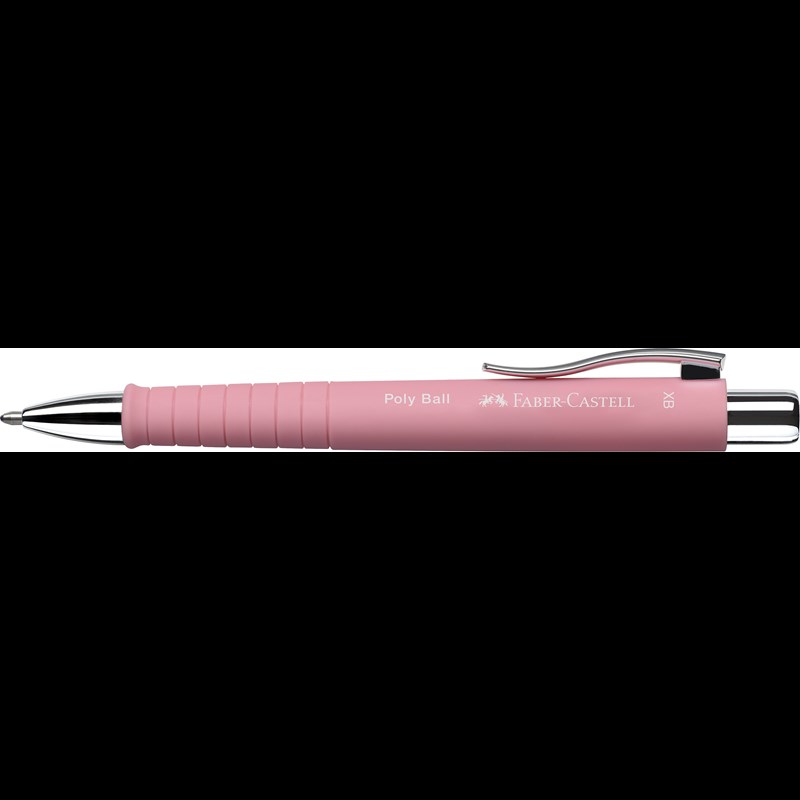 Faber-Castell Kulspetspenna Poly Ball XB Rosa 2