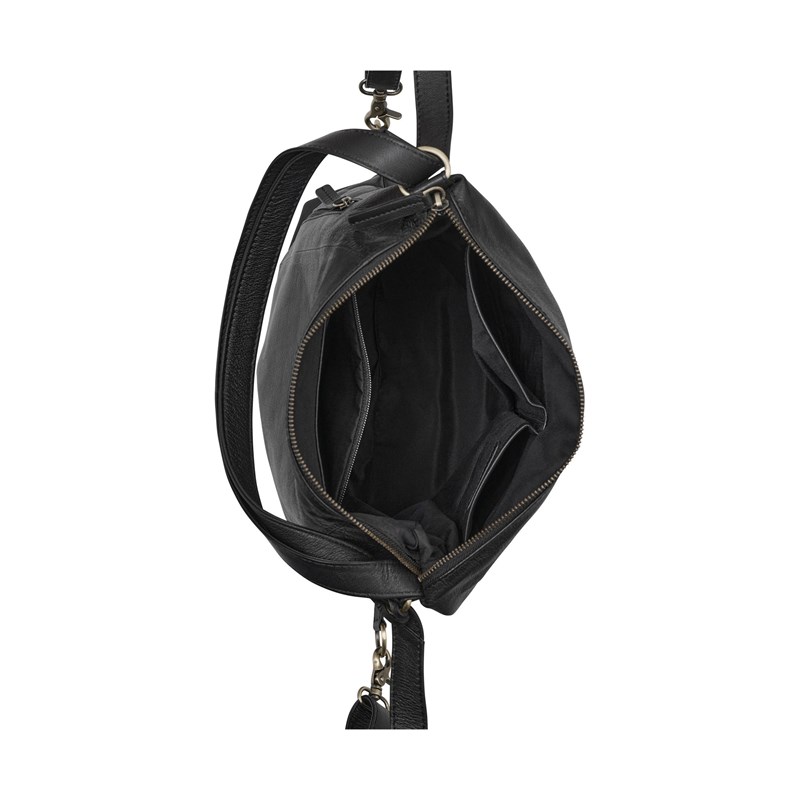 Burkely Skuldertaske Natural Norah Sort 5