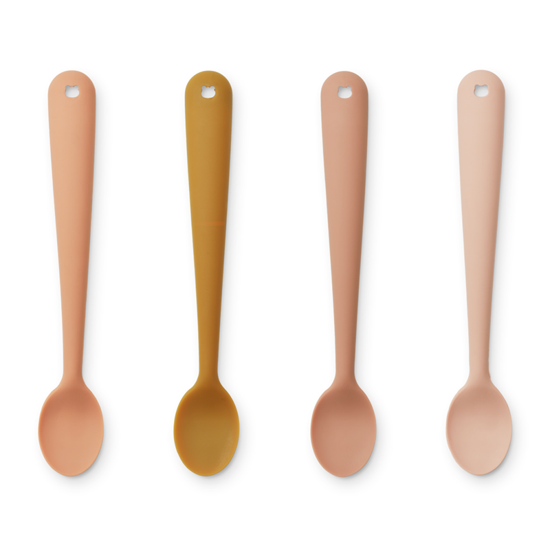 LIEWOOD Babyske Siv 4-pak Rosa 1