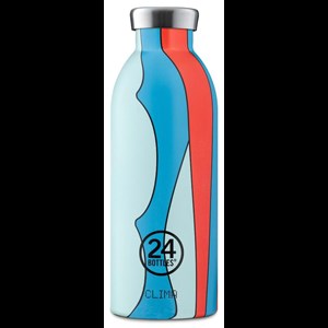 24Bottles Termoflaske Clima Bottle  Blå/lyseblå