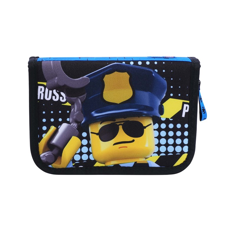 LEGO Bags Penalhus City Police Blå/sort 1