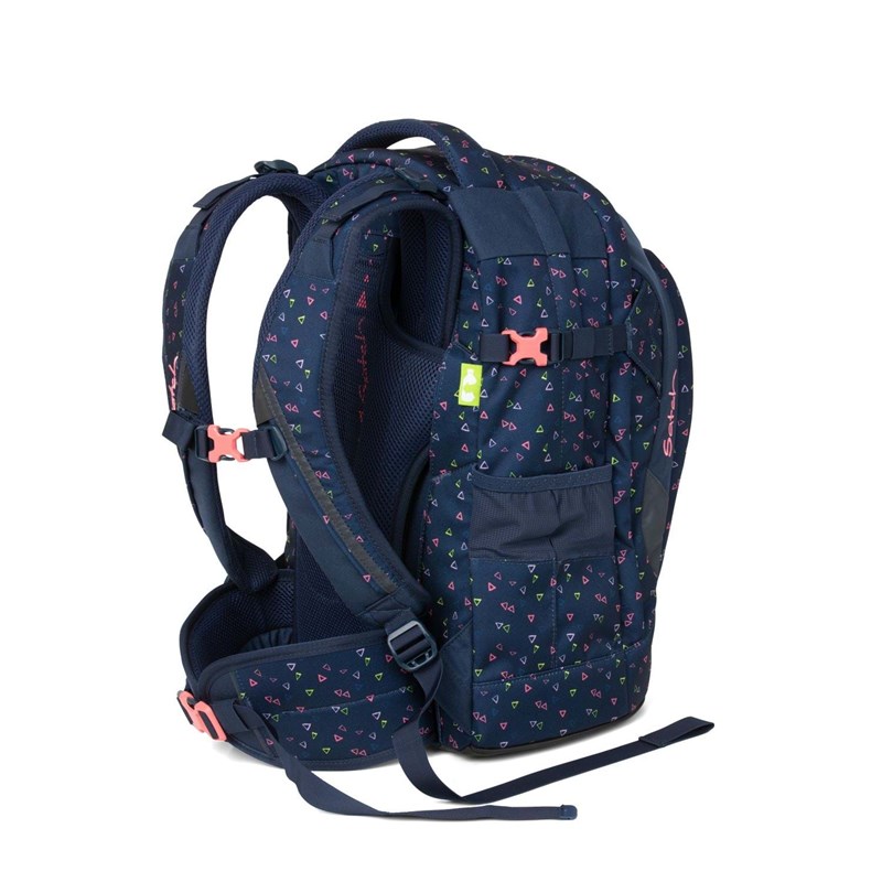 Satch Skoletaske Pack Blå/mønster 4