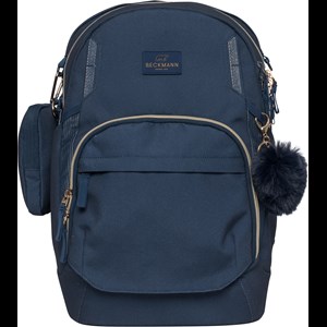 Beckmann Skolväska Sport Air Blue G. Marinblå/Guld