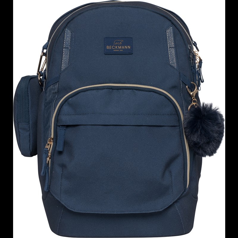 Beckmann Skolväska Sport Air Blue G. Marinblå/Guld 1