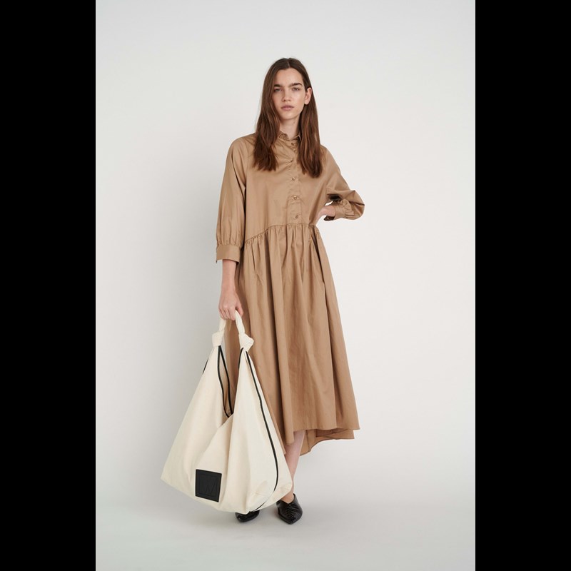 InWear Skuldertaske Canvas Hobo Bag Sand 2