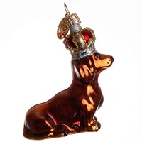 Brink Nordic Julekugle Kongelig Hund Bronze 1
