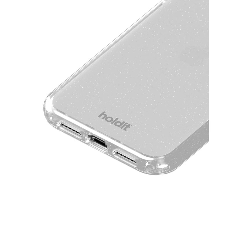 Holdit Mobilfodral Glitter Vit iPhone XR/11 4
