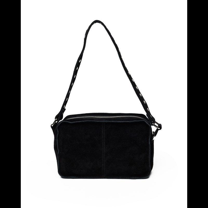 Núnoo Skuldertaske Ellie new suede Sort 4