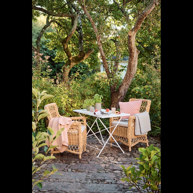 Ib Laursen Tæppe Quiltet Lyserød 5