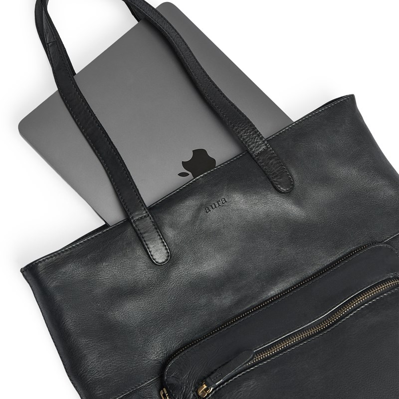 Aura Computertaske Manila  Sort 15" 7
