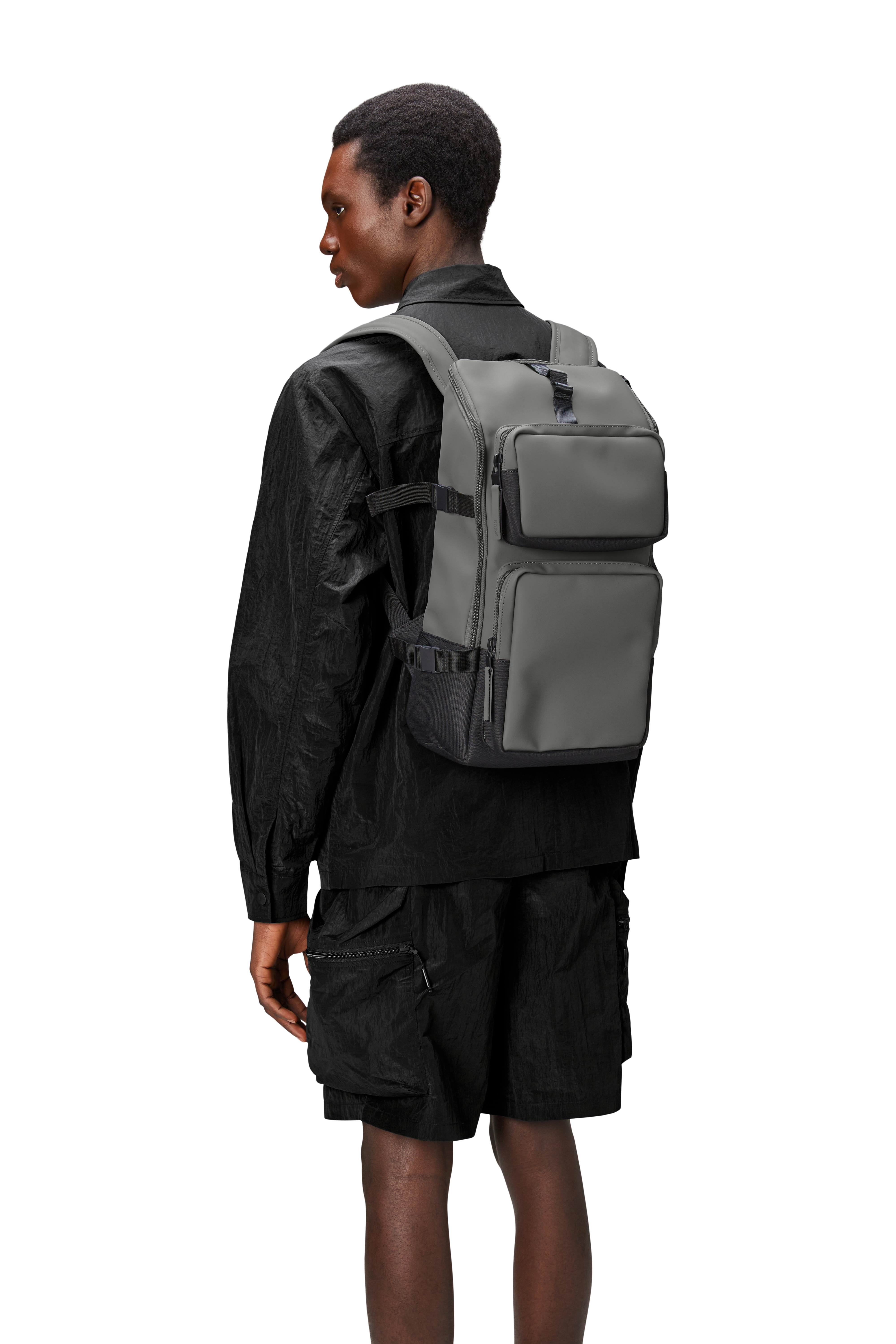 RAINS Ryggsäck Trail Cargo Backpack Grå 2