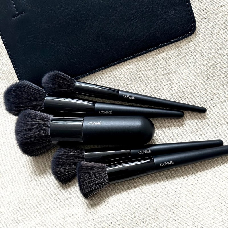 Conmé Makeup børstesæt Ansigt Sort 3