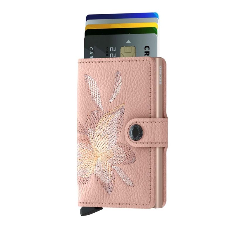 Secrid Kortholder Mini wallet Pink mønstret 2