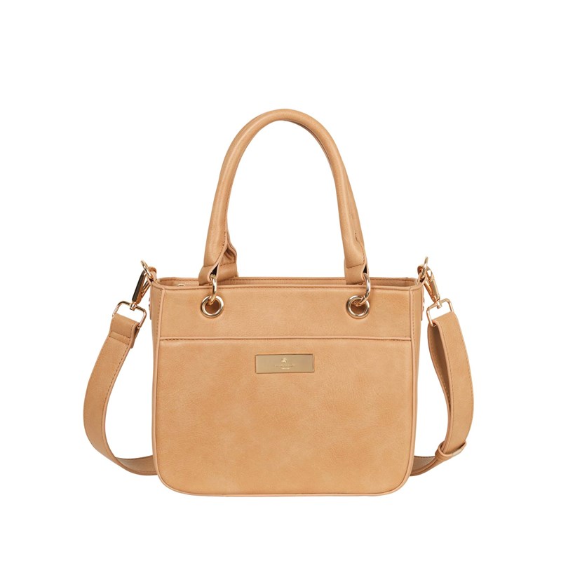 Rosemunde Skuldertaske  Camel 1