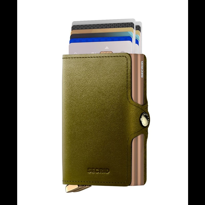 Secrid Kortholder Twinwallet Premium Oliven 1