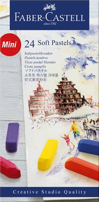 Faber-Castell Mjuka pastellkritor 24 st. Multi 1